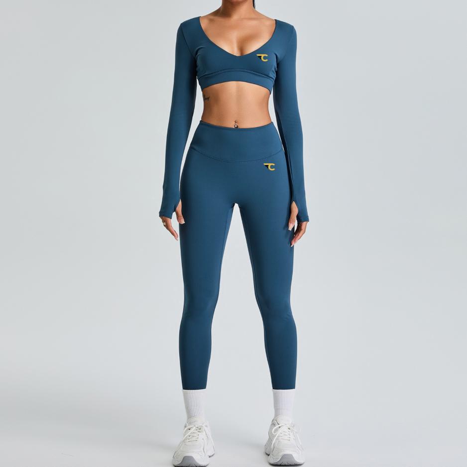 Cute Crop Top Gym Wear