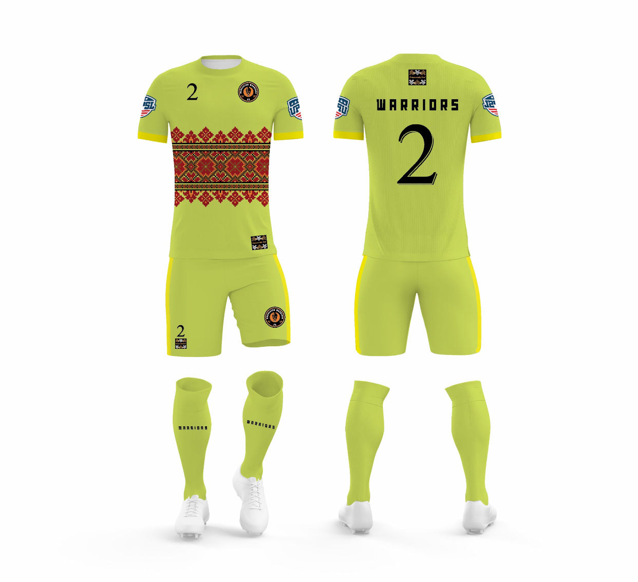 Worcester Warriors FC Goalie Kit (Special Edition)