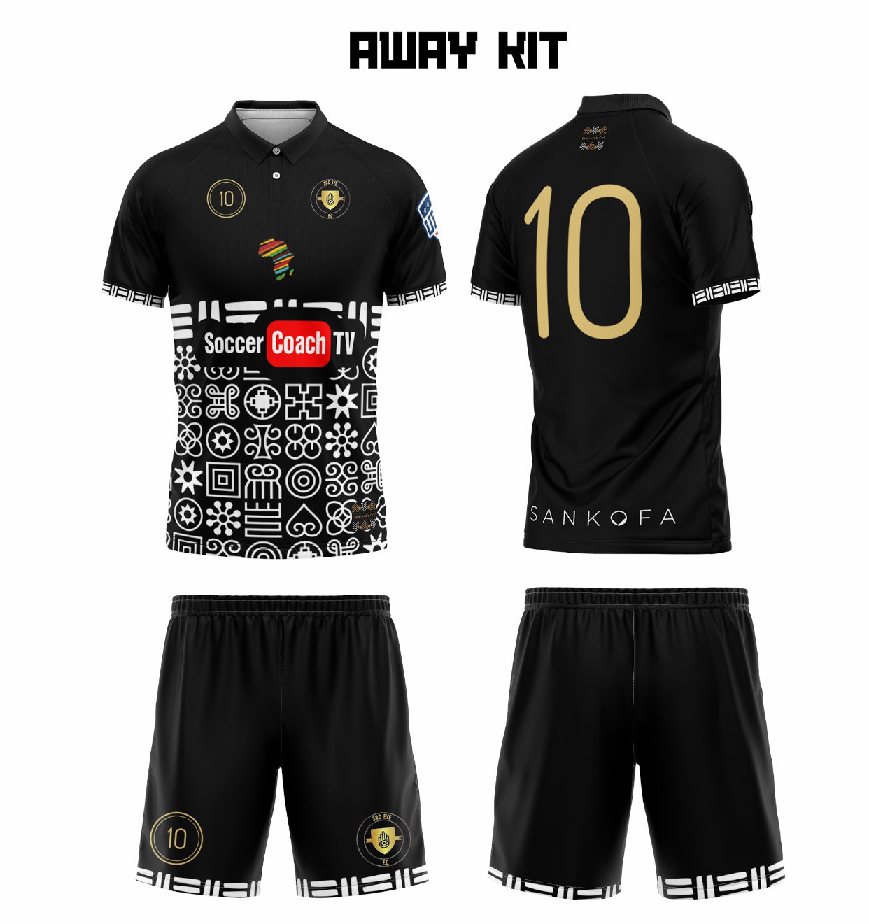 3rd Eye FC 2023 UPSL Away Kit